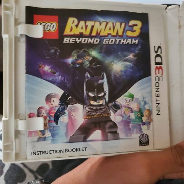 Nintendo 3Ds BATMAN 3 BEYOND GOTHAM chip 3