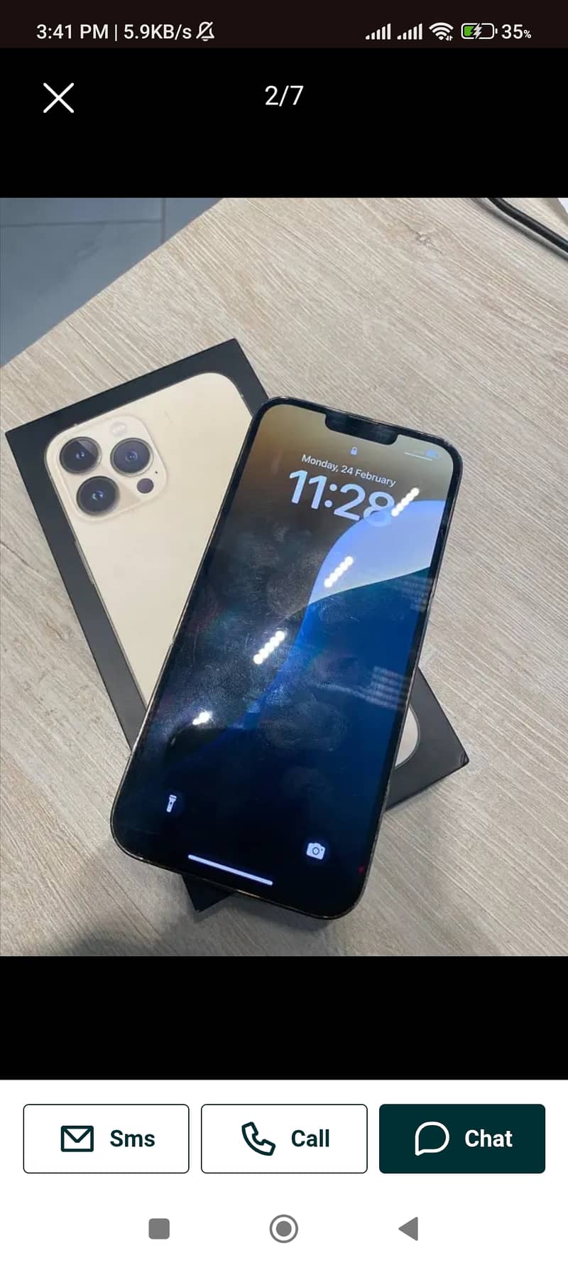 Iphone 13 pro max 256 gb pta approved 5