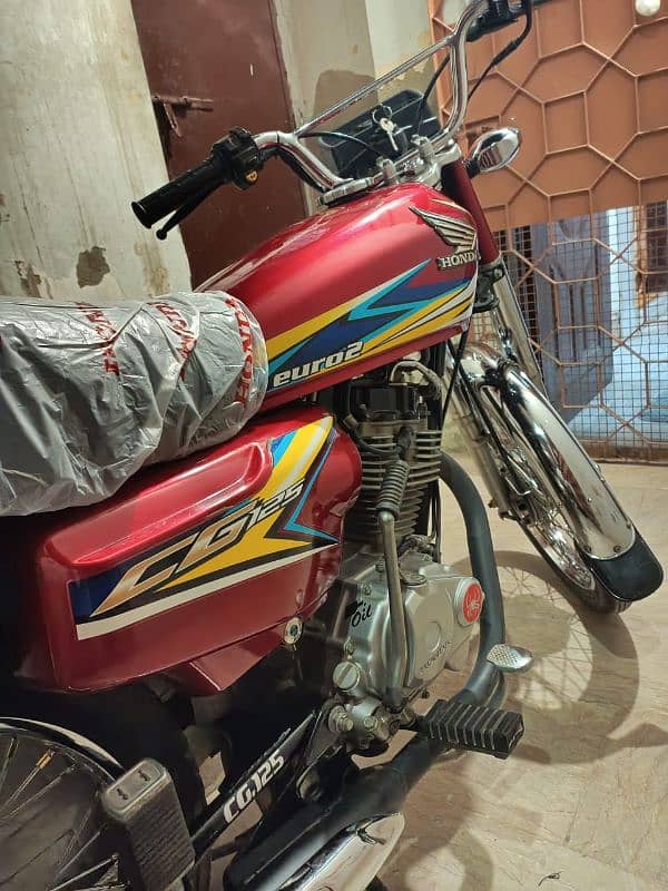 Honda Cg 125 2018 model Hydrabad (0307-2391508) 1