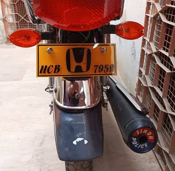 Honda Cg 125 2018 model Hydrabad (0307-2391508) 3