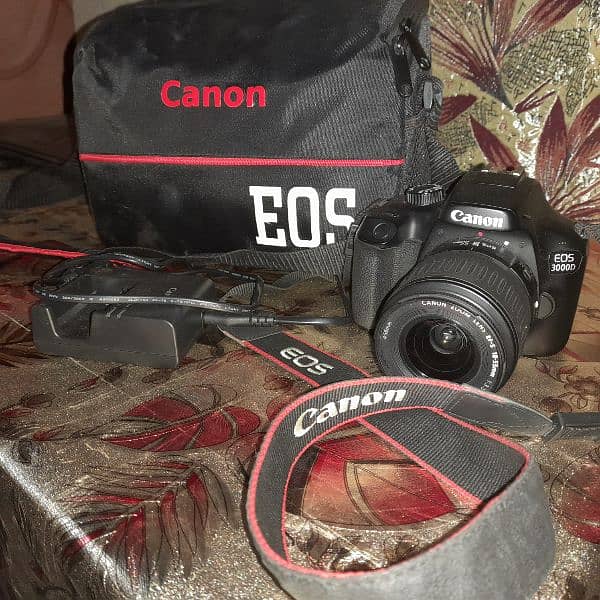 urgent sale canon camera 3000d 0