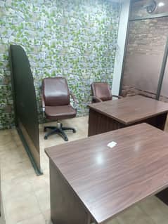 Full furnished office for rent 500sqft in shahar e Faisal.