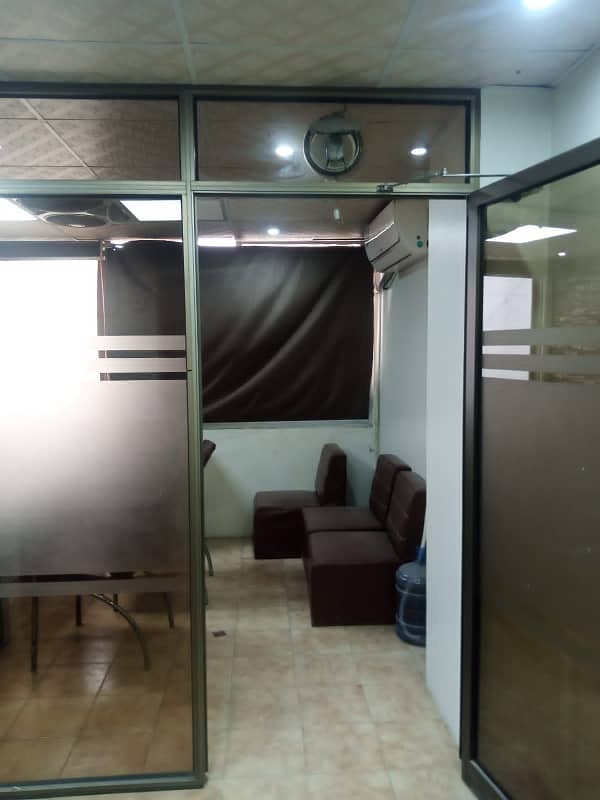 Full furnished office for rent 500sqft in shahar e Faisal. 4