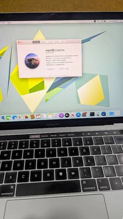 MacBook pro 2018 modal 13 inch 1TB ssd