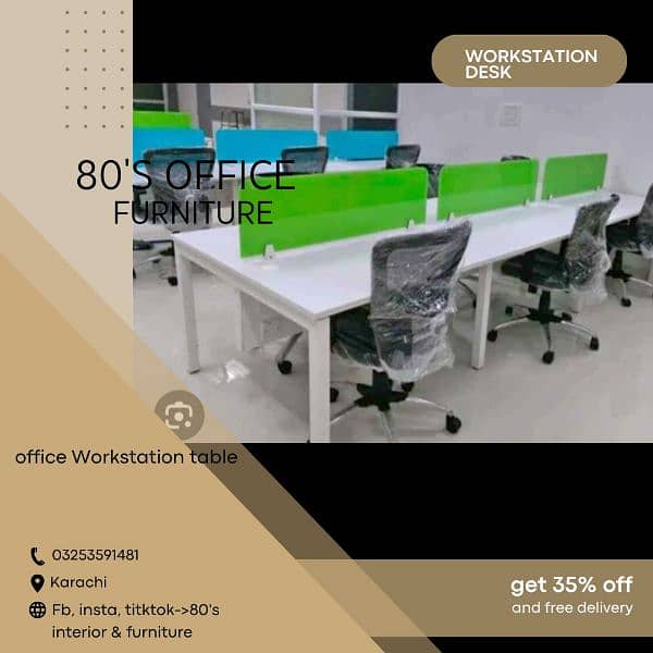 new office table, workstation, cubicle, conference & executive table 1