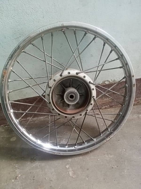 Suzuki 150gs rim set 1