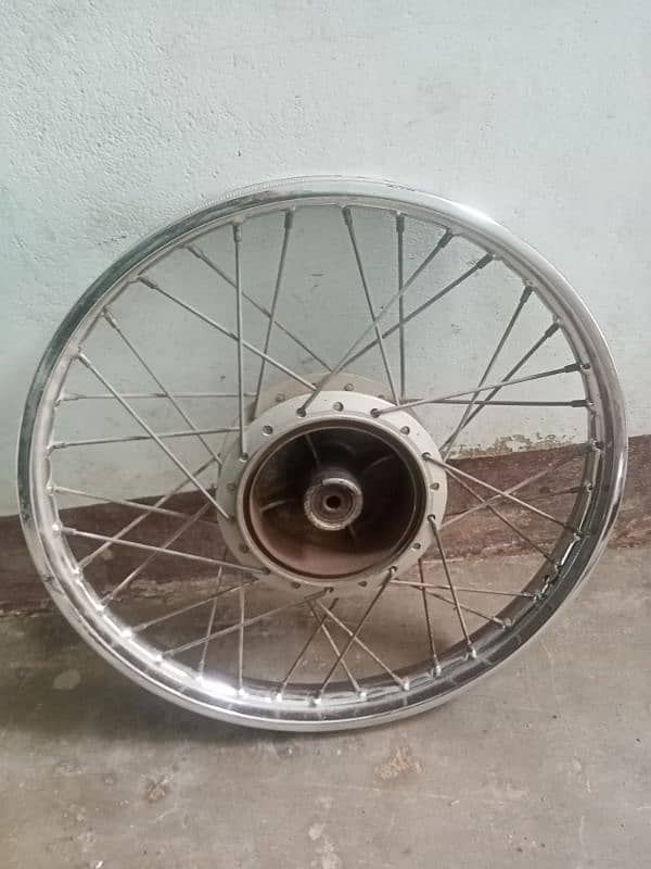 Suzuki 150gs rim set 4