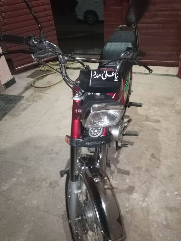 Honda CD 70 Model 2022 4