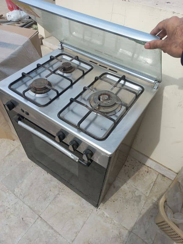 Canon stove with oven 100% perfect working condition like new choola 4