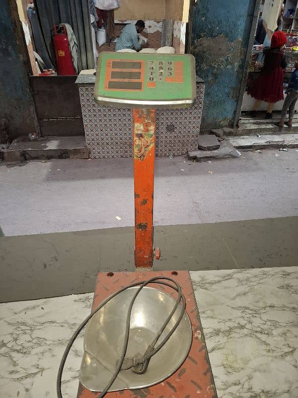 Digital weight machine. kanta 100kg 0