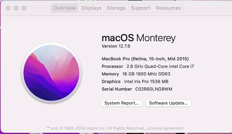 Macbook Pro 2015 Mid 2