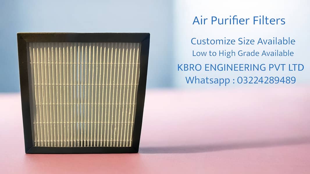 Air Purifiers Filters Industrial Filters Pre , Bag , Hepa Air Filters 1