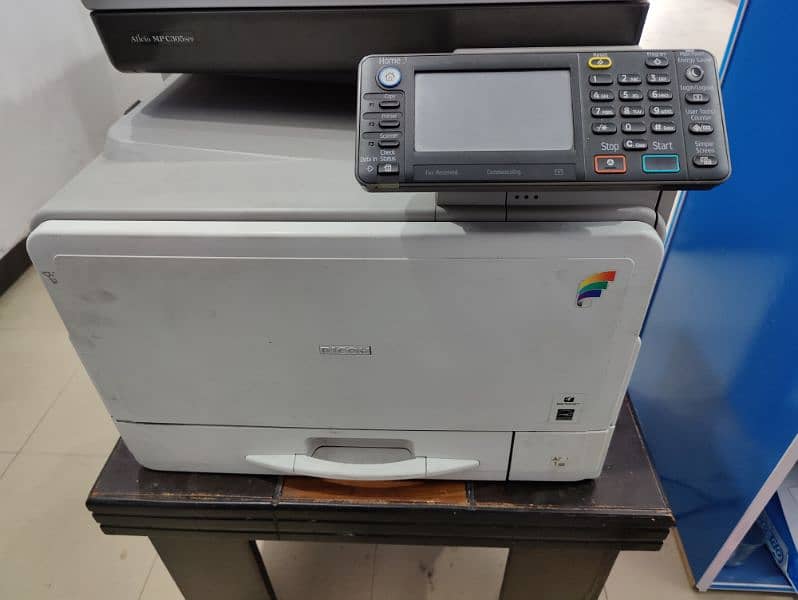 Richo Aficio MPC 305 Color All in one photocopier 0