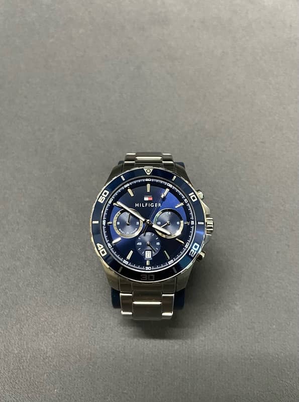 Tommy Hilfiger Jorden Navy Dial Stainless Steel 0