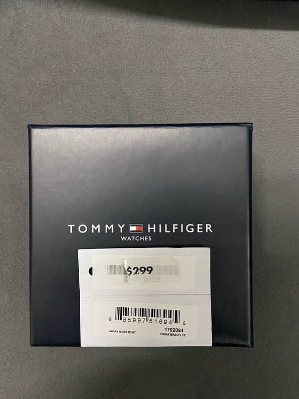 Tommy Hilfiger Jorden Navy Dial Stainless Steel 2