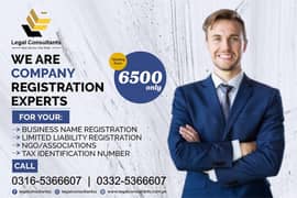 Company Registration | Tax Filer FBR | Income Tax Return|Sales Tax|NTN