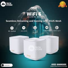 ASUS ZenWiFi AX Mini,Mesh WiFi 6 System AX3000 XD5 Pack of 3 (Renewed)