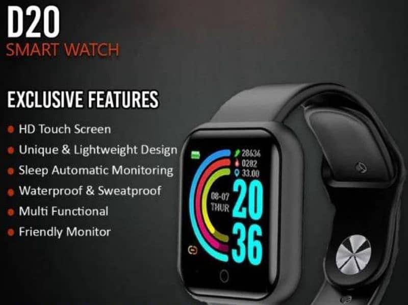 Smart Watch D20 2