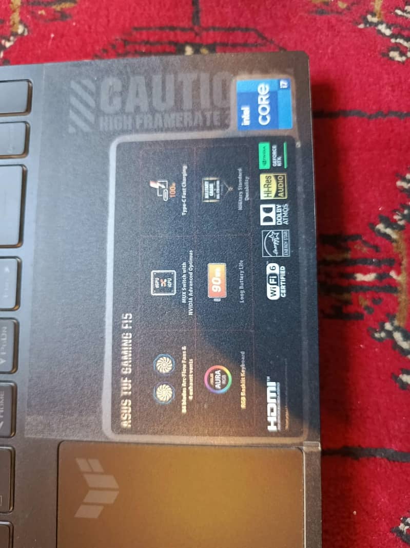 ASUS Tuf F15 7