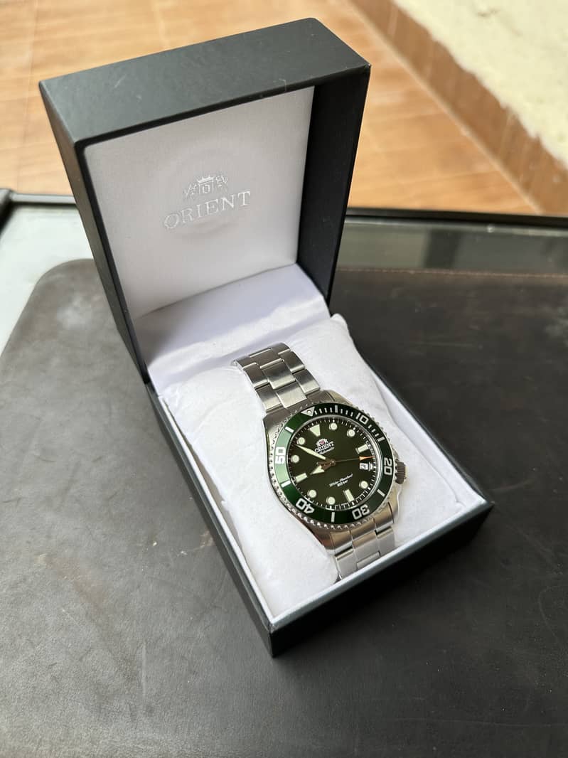 Orient Triton Green RA-AC0K02E10B 0