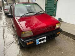 Suzuki Mehran VX 1991 Islamabad register