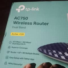 Router Archer C-20 Dual band wifi router