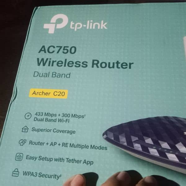 Router Archer C-20 Dual band wifi router 0