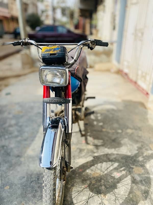 Honda Cd 70 Karachi Number 2