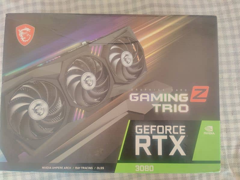 RTX GeForce 3080 10 GB DDR6X 0