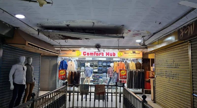 Double Shop for sale Madina City Mall Saddar 1