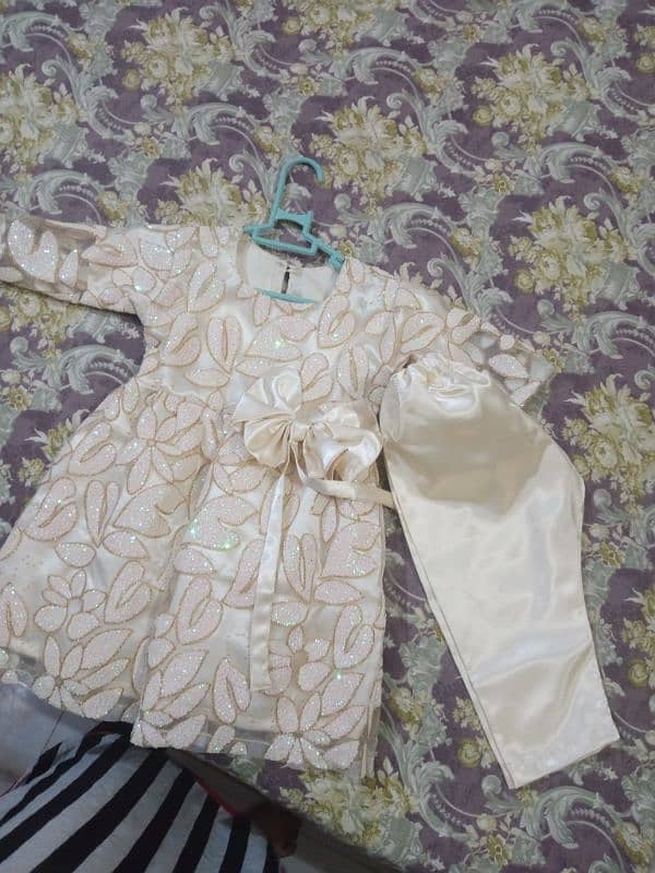 Two New Beautiful frock with trouser for sale 3