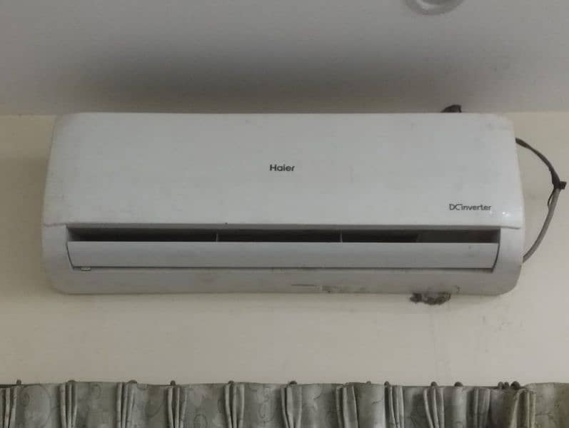 Haier 1.5 ton DC inverter heat and cool 0