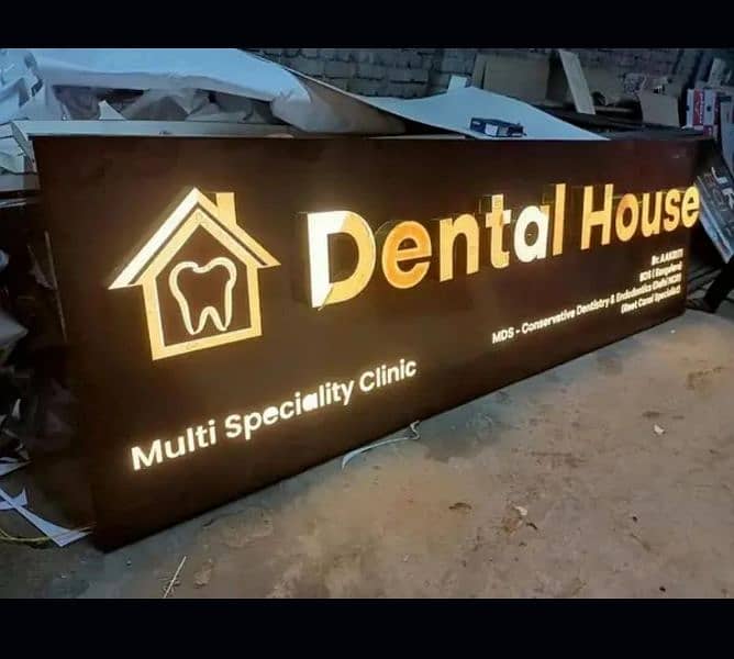 3D sign board 4