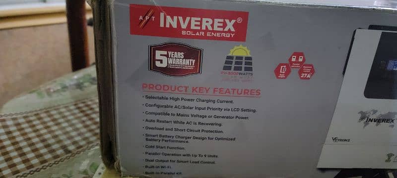 solar inverter Inverex 6kw pin pack 4