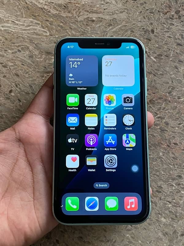 Iphone 11 64gb Dual sim pta approved no fault urgent sale 12