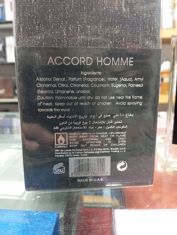 Riiffs Accord Homme Perfume 100ml 3