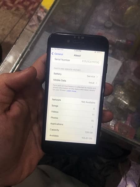 iPhone 7 block  128GB 5