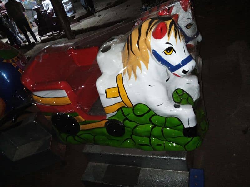 Token Ride 03152535497 Oprated kid Ride indor swing Joyland ٹوکن جھولے 8