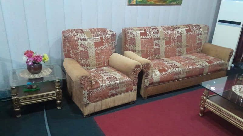 *7 seats sofa’s, Condition 10/10,No  breakage/damage  Fabric Jackard 0