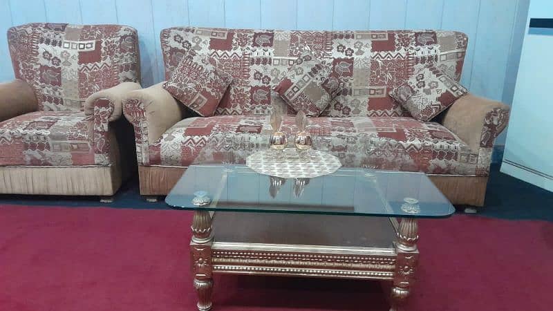 *7 seats sofa’s, Condition 10/10,No  breakage/damage  Fabric Jackard 2