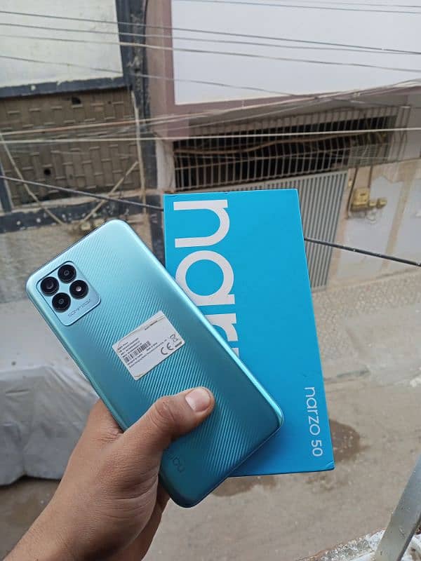 Realme Narzo 50 With Box 100% Seald Mobile (Read Full Add) 0