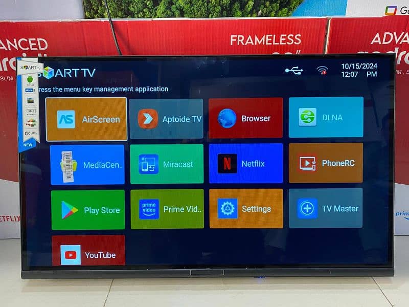 best offer 32 INCH SMART LED TV FHD AVAILABLE SIZE 43" 48" 55" 65" 75" 10