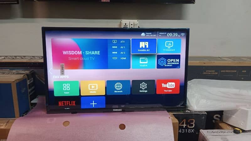 best offer 32 INCH SMART LED TV FHD AVAILABLE SIZE 43" 48" 55" 65" 75" 11