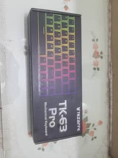 Tezzare TK-63 Pro Mechanical Keyboard | Rare Gateron Brown Switch