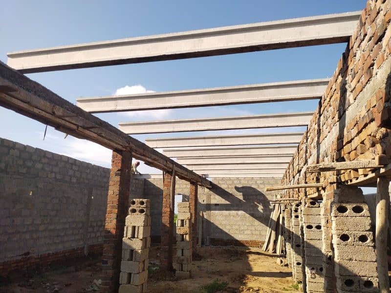 Precast boundary wall and roof / tayar chatey or dewar 7