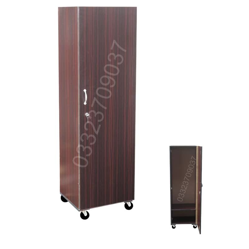 5 feet Wooden Single door cupboard , alamri wardrobe safe cabinet fur 4