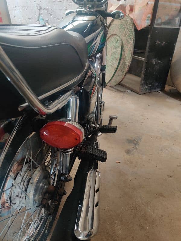 Honda CG 125 2023 Karachi number 0