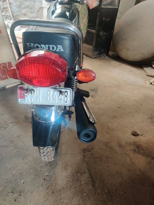 Honda CG 125 2023 Karachi number 8