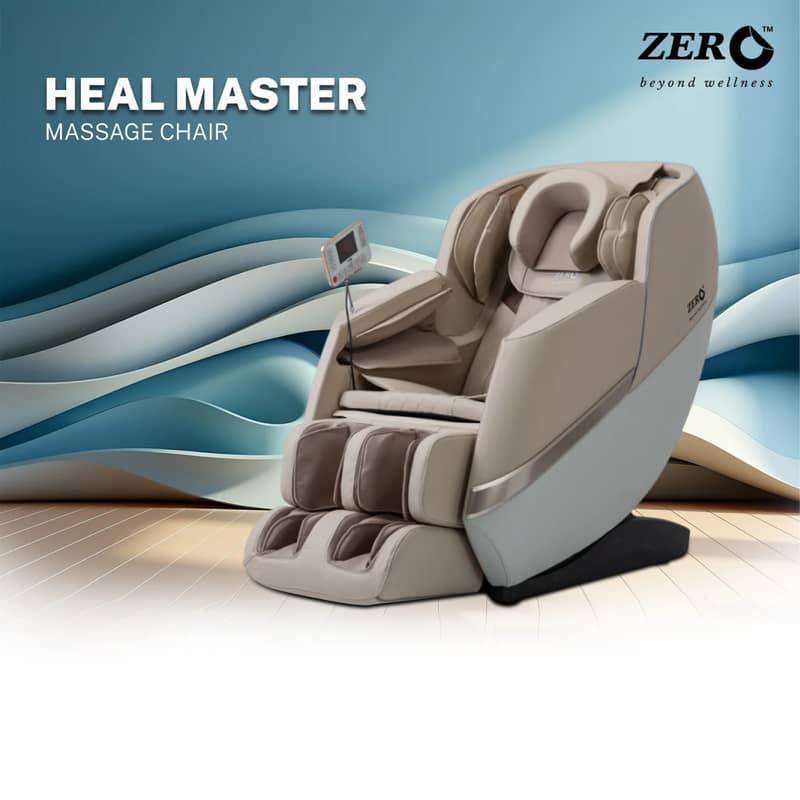 Massage Chair | Heal Master | 48 Airbags | 20 RollersH | Heating Thera 1