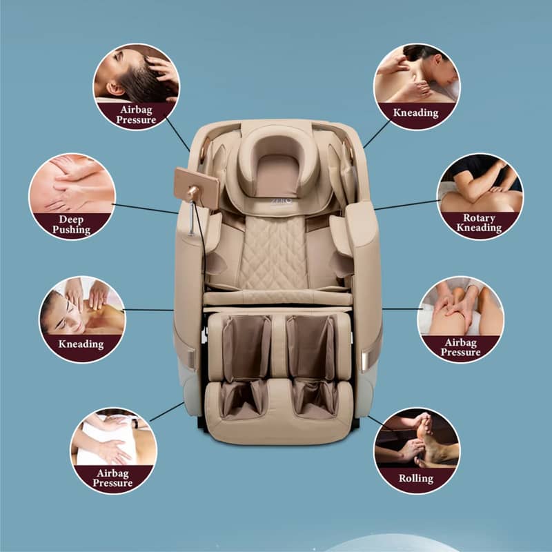 Massage Chair | Heal Master | 48 Airbags | 20 RollersH | Heating Thera 3